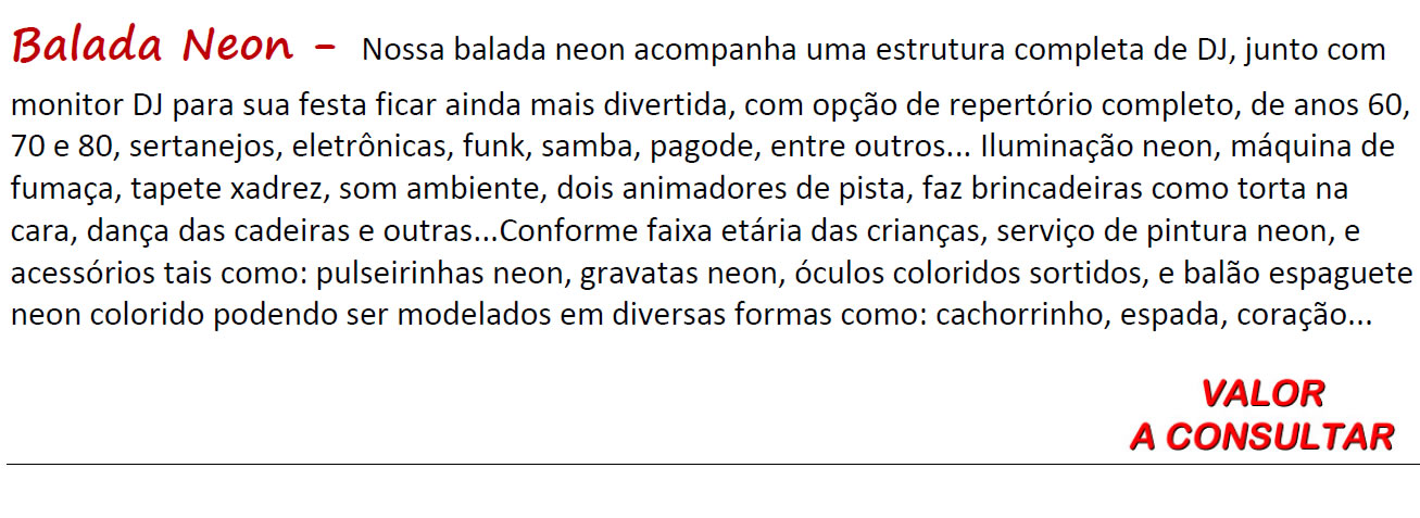 Balada neon
