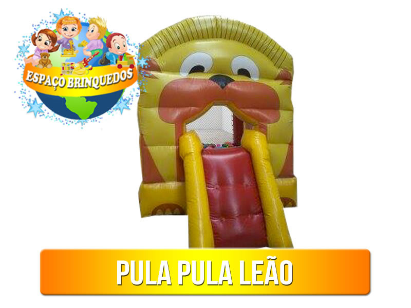 Aluguel de pula pula leão para festas