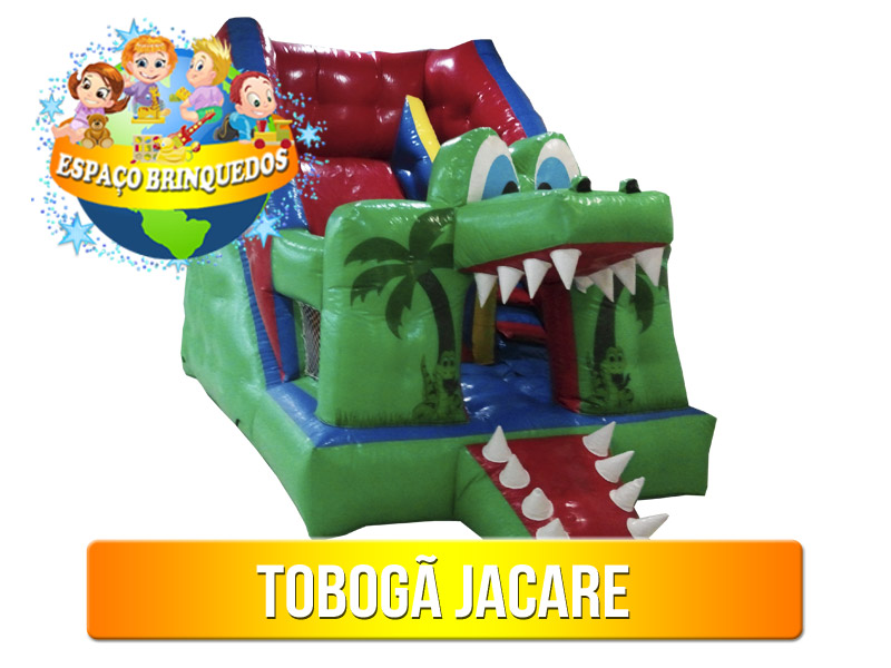 aluguel de Tobogã Jacaré Inflavel para festas de aniversario